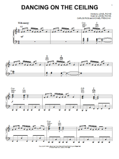 Dancing On The Ceiling von Lionel Richie (Download) 