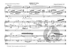 Organova 13: Mors et Vita von Zsigmond Szathmary für große Orgel im Alle Noten Shop kaufen