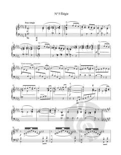 6 Études pour la main gauche seule op. 135 R 54 von Camille Saint-Saëns (Download) 