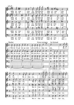 Mörike-Chorliederbuch Teil 1 op. 19 von Hugo Distler (Download) 