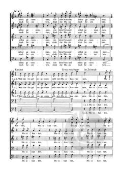 Vorspruch Wer die Musik sich erkiest op.19 von Hugo Distler (Download) 