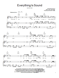 Everything Is Sound (La La La) von Jason Mraz (Download) 