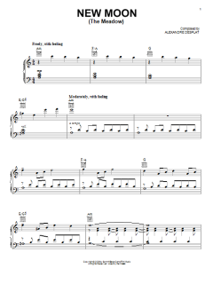 New Moon (The Meadow) von Alexandre Desplat (Download) 