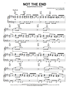 Not The End von Glee Cast (Download) 