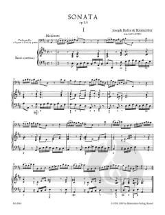 Sonate op. 50/3 von Hugo Ruf für Violoncello oder Fagott und Basso continuo im Alle Noten Shop kaufen