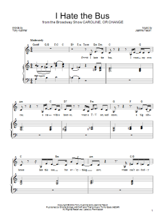 I Hate The Bus von Jeanine Tesori (Download) 