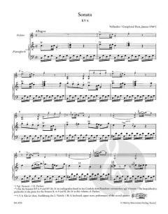 Jugendsonaten Heft 1 KV 6-9 von Wolfgang Amadeus Mozart 