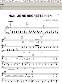 Non, Je Ne Regrette Rien von Édith Piaf (Download) 