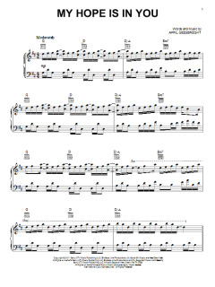 My Hope Is In You von April Geesbreght (Download) 