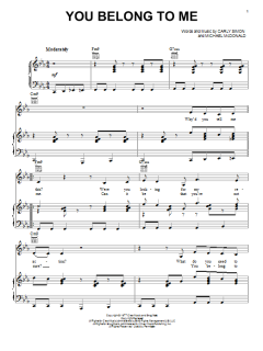 You Belong To Me von Carly Simon (Download) 