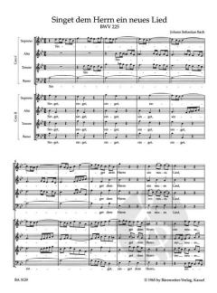 Singet dem Herrn ein neues Lied von Johann Sebastian Bach (Download) 