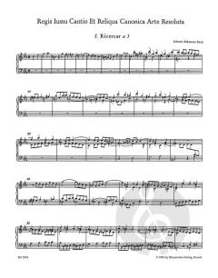 Musikalisches Opfer c-Moll BWV 1079 Heft 1 von Johann Sebastian Bach 