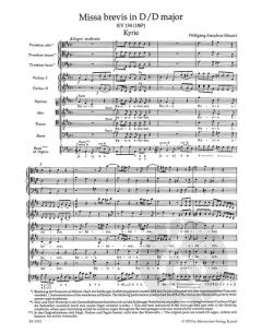Missa brevis KV 194 (186h) (W.A. Mozart) 