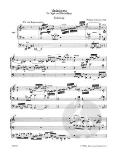 Variationen für Orgel und Blechbläserchor von Wolfgang Stockmeier (Download) 