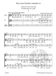 Wenn mein Stündlein vorhanden ist von Wolfgang Hufschmidt (Download) 