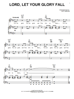 Lord, Let Your Glory Fall von Matt Redman (Download) 