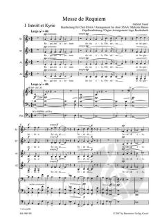 Messe de Requiem op. 48 (Gabriel Fauré) 