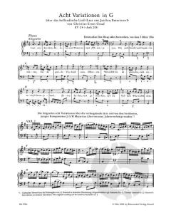 Variationen für Klavier von Wolfgang Amadeus Mozart im Alle Noten Shop kaufen
