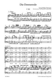 Die Donnerode TWV 6:3 (Georg Philipp Telemann) 
