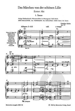 Das Märchen von der schönen Lilie op. 55 von Giselher Klebe (Download) 