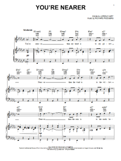 You're Nearer von Lorenz Hart (Download) 