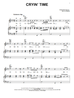 Cryin' Time von Buck Owens (Download) 