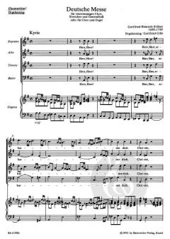 Deutsche Messe (Gottfried Heinrich Stölzel) 