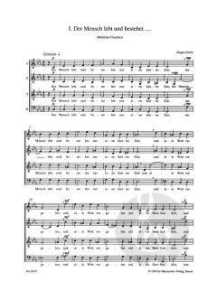 3 kleine geistliche Motetten von Jürgen Golle (Download) 