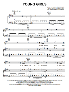 Young Girls von Bruno Mars (Download) 