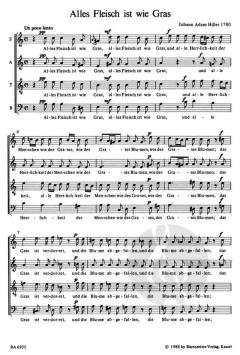 Chor-Arien, Motetten und Liedsätze (Johann Adam Hiller) 