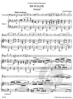 Im Walde op. 50 von David Popper 