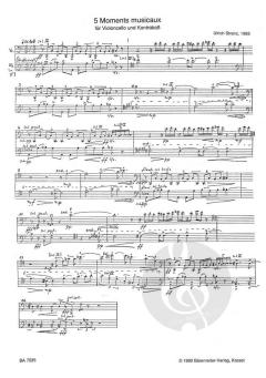 5 Moments musicaux von Ulrich Stranz (Download) 
