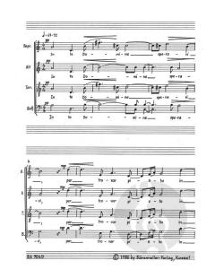 Lamento In te Domine speravi von Günter Bialas (Download) 