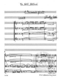 Streichquartett Nr. 3 op. 87 (1981) von Giselher Klebe (Download) 