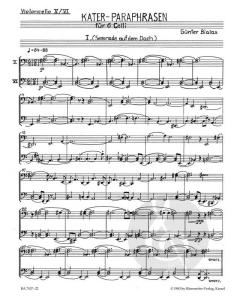 Kater-Paraphrasen von Günter Bialas (Download) 