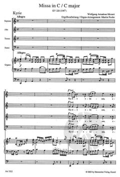 Missa in C (Spatzenmesse) (W.A. Mozart) 