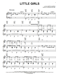 Little Girls von Charles Strouse (Download) 