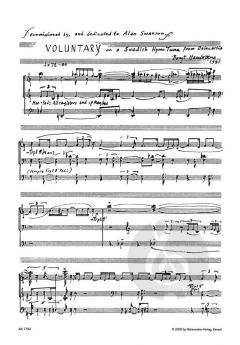Ausgewählte Orgelmusik von Bengt Hambraeus (Download) 
