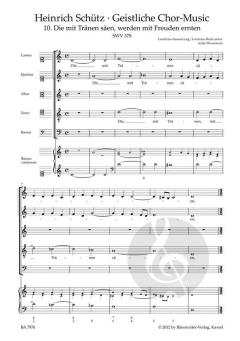 Die mit Tränen säen, werden mit Freuden ernten SWV 378 (Heinrich Schütz) 