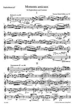 Moments Amicaux 50 von Thomas Daniel Schlee (Download) 