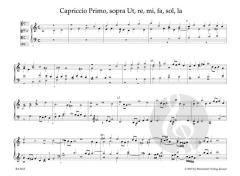 Il Primo Libro di Capricci fatti sopra diversi Soggetti, et Arie von Girolamo Frescobaldi 