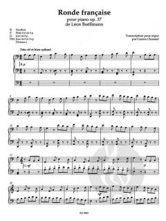 Für Orgel bearbeitete Werke von Léon Boëllmann (Download) 