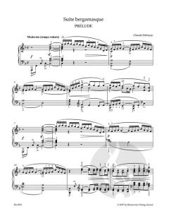 Suite bergamasque von Claude Debussy 