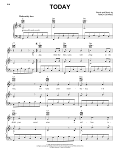 Today von Randy Sparks (Download) 