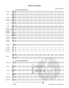 Danse macabre op. 40 von Camille Saint-Saëns 