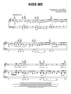 Kiss Me von Ed Sheeran (Download) 