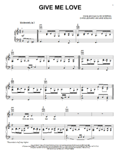 Give Me Love von Ed Sheeran (Download) 