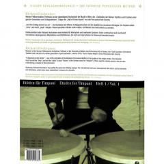 Etüden für Timpani Heft 1 von Richard Hochrainer 