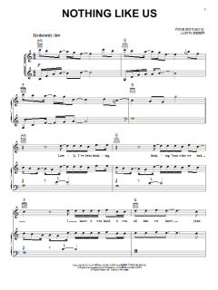 Nothing Like Us von Justin Bieber (Download) 