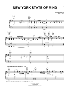 New York State Of Mind von Billy Joel (Download) 